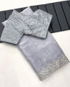 JK Designer Embroidery Silk Party Wear Sarees Wholesale Clothing Suppliers In India
